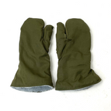 チェコ軍 OD M-55 3フィンガー ウィンターグラブ 新品 79N-