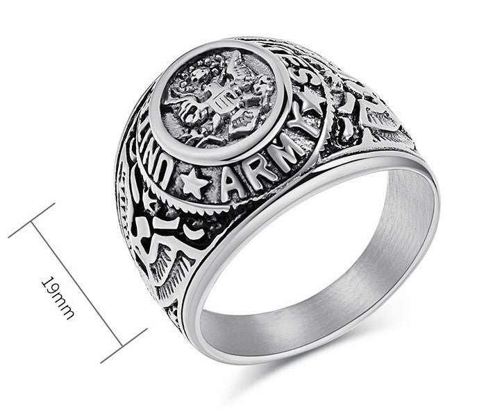 US.ARMY.ミリタリーリング 新品 91-
