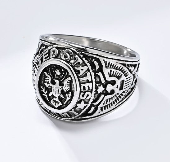 US.ARMY.ミリタリーリング 新品 91-