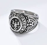 US.ARMY.ミリタリーリング 新品 91-