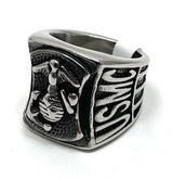 (1/28まで特価)ＵＳ．MARINE．ミリタリーリング 新品 94-