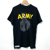 アメリカ軍 U.S.ARMY ブラック "アンクルサム" APFU リメイクTシャツ【FB-TS-ML0008B-】