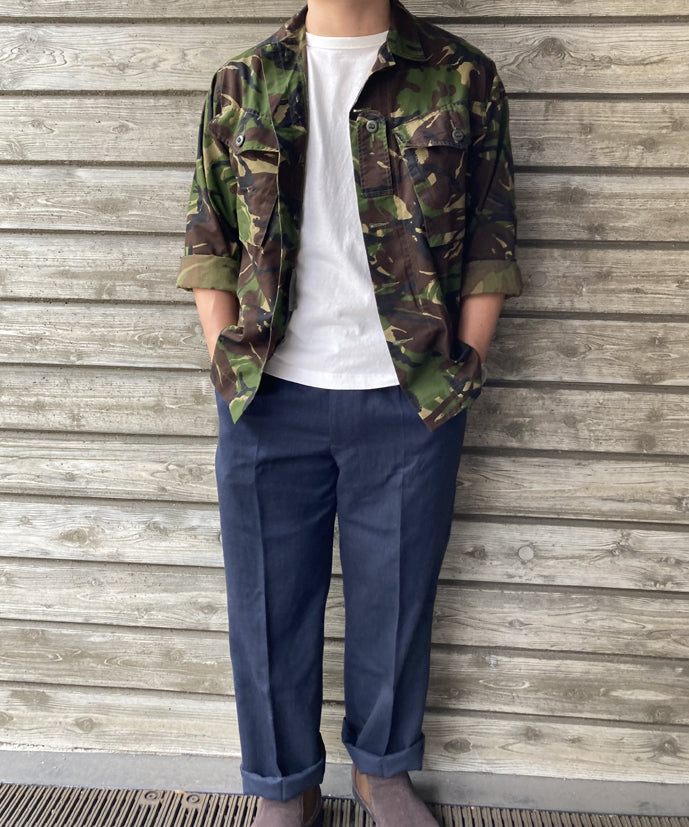 【スモール＆ビッグ特価】イギリス空軍 RAF ブルーグレー No.2 ドレスパンツ USED 206YU-SB=