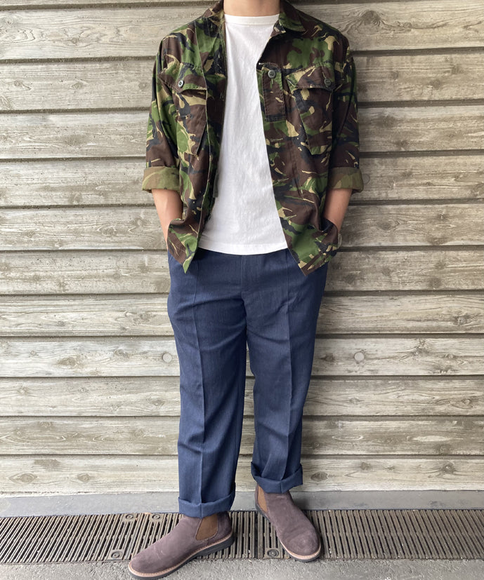 【スモール＆ビッグ特価】イギリス空軍 RAF ブルーグレー No.2 ドレスパンツ USED 206YU-SB=