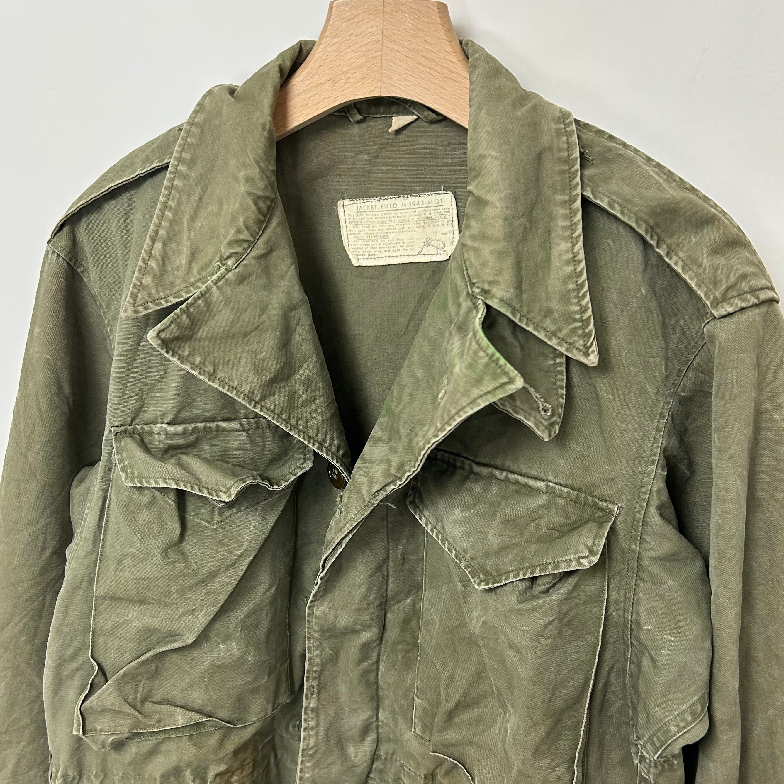 米軍 M43 フィールドジャケット size34R 楽天市場】実物 USED 米軍 M-43 フィールドジャケット【クーポン