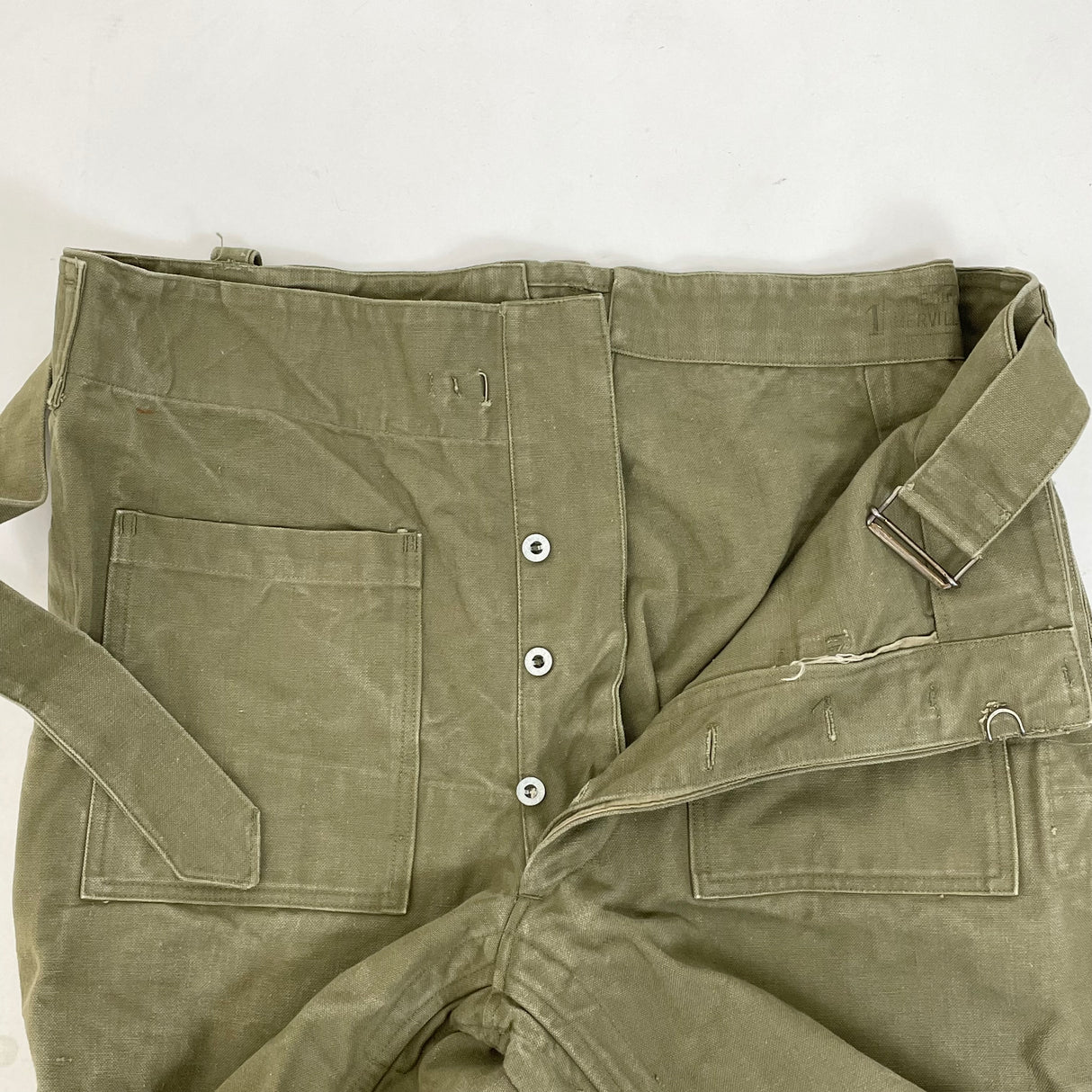 フランス軍 ビンテージ M-38 モーターサイクルパンツ USED 406U