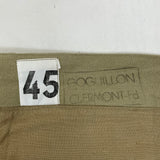 フランス軍 カーキ ビンテージ M-52 チノパンツ ツータック 新品 407N