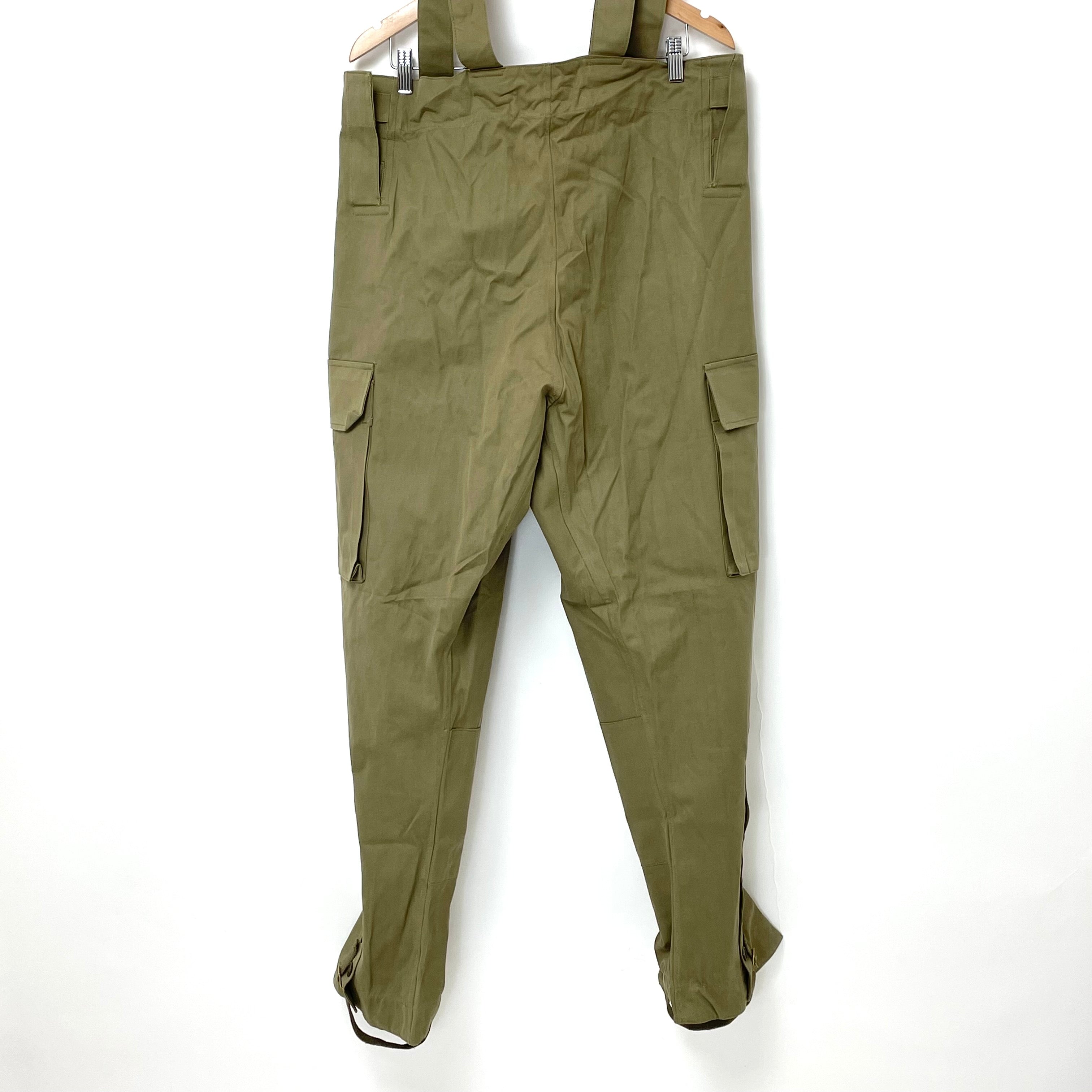 イタリア軍 カーキ ビンテージ モーターサイクルパンツ 新品