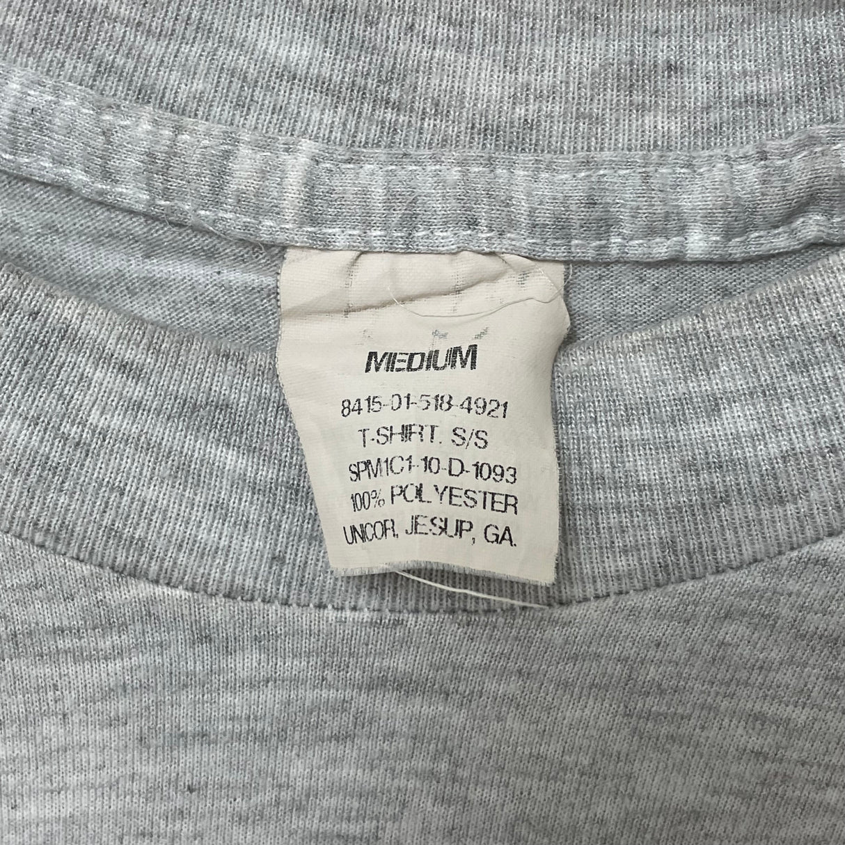 【リメイク】アメリカ空軍 U.S.A.F. グレー トレーニング 半袖Tシャツ "Uncle Sam/アンクル・サム"【FB-TS-ML0048B-】