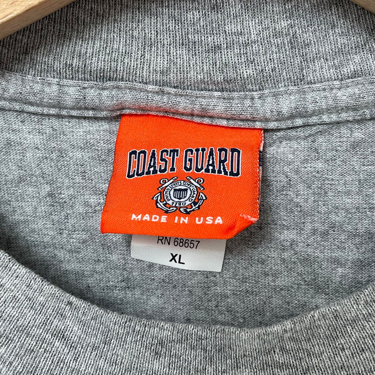 【新品】アメリカ沿岸警備隊 USCG グレー コーストガードTシャツ XLサイズ【FB-TS-0006S-】