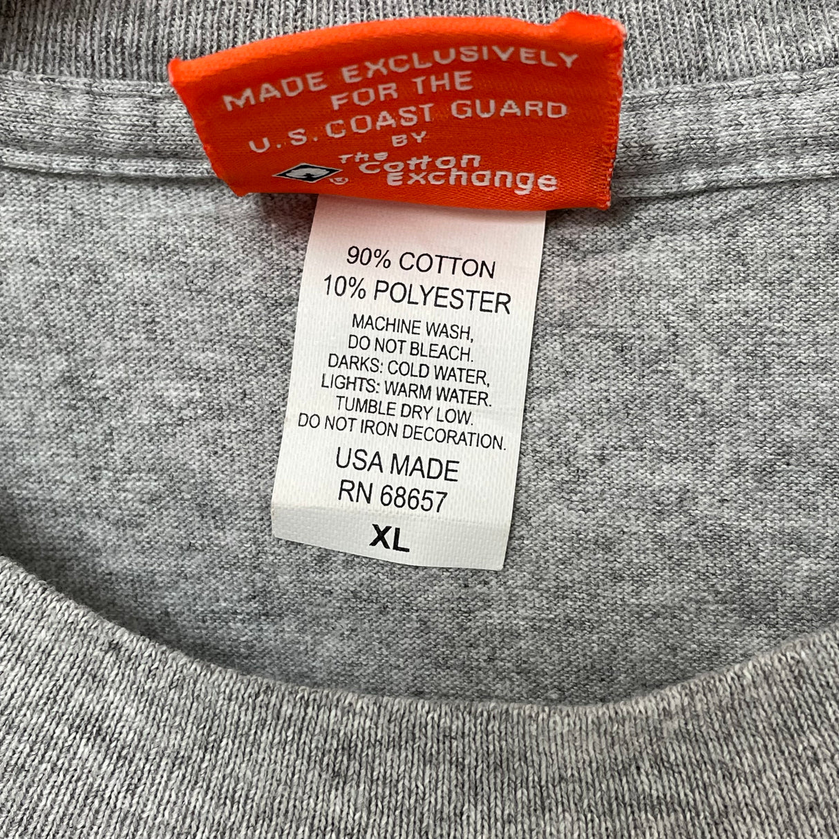【新品】アメリカ沿岸警備隊 USCG グレー コーストガードTシャツ XLサイズ【FB-TS-0006S-】