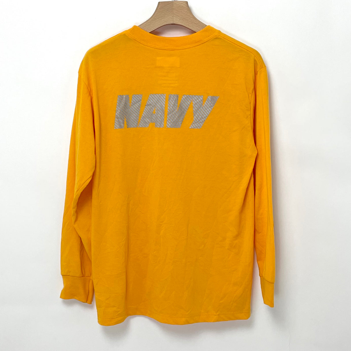 アメリカ海軍 U.S.NAVY イエロー フィジカルトレーニング ロングTシャツ【FB-TS-ML0006B-】