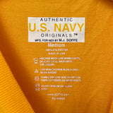 アメリカ海軍 U.S.NAVY イエロー フィジカルトレーニング 半袖Tシャツ【FB-TS-ML0005B-】