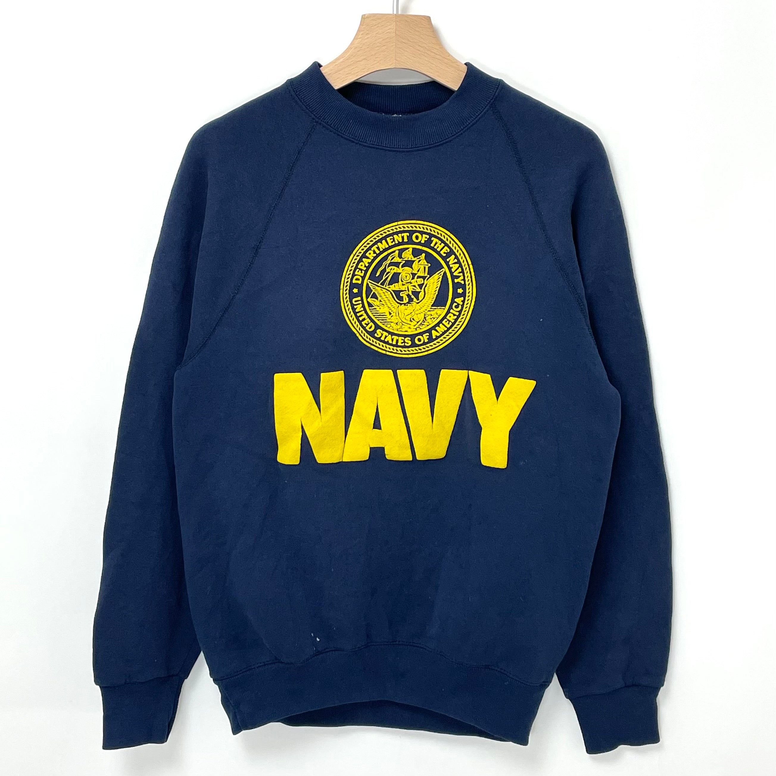 90S USNAVY スウェット　大きめ　アメリカ海軍士官学校　Sサイズ　霜降り USA製 90s NAVY USNAVY ACADEMY スウェットXXL