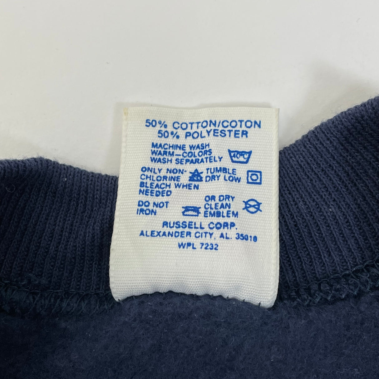 【新品】80s アメリカ軍 U.S.NAVAL WAR COLLEGE ネイビー JERZEES/ジャージーズ スウェットシャツ Lサイズ【FB-SS-0022S=】