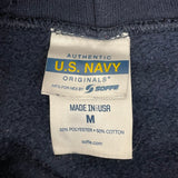アメリカ海軍 U.S.NAVY ネイビー フードスウェットシャツ シルバーレター【FB-SS-0025C=】