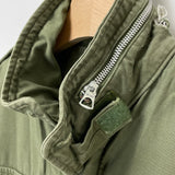 【2nd モデル】アメリカ軍 OD M-65 フィールドジャケット USED A5UVB