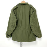 【3rd&4th モデル】アメリカ軍 OD M-65 フィールドジャケット ワッペン付 USED A5UW