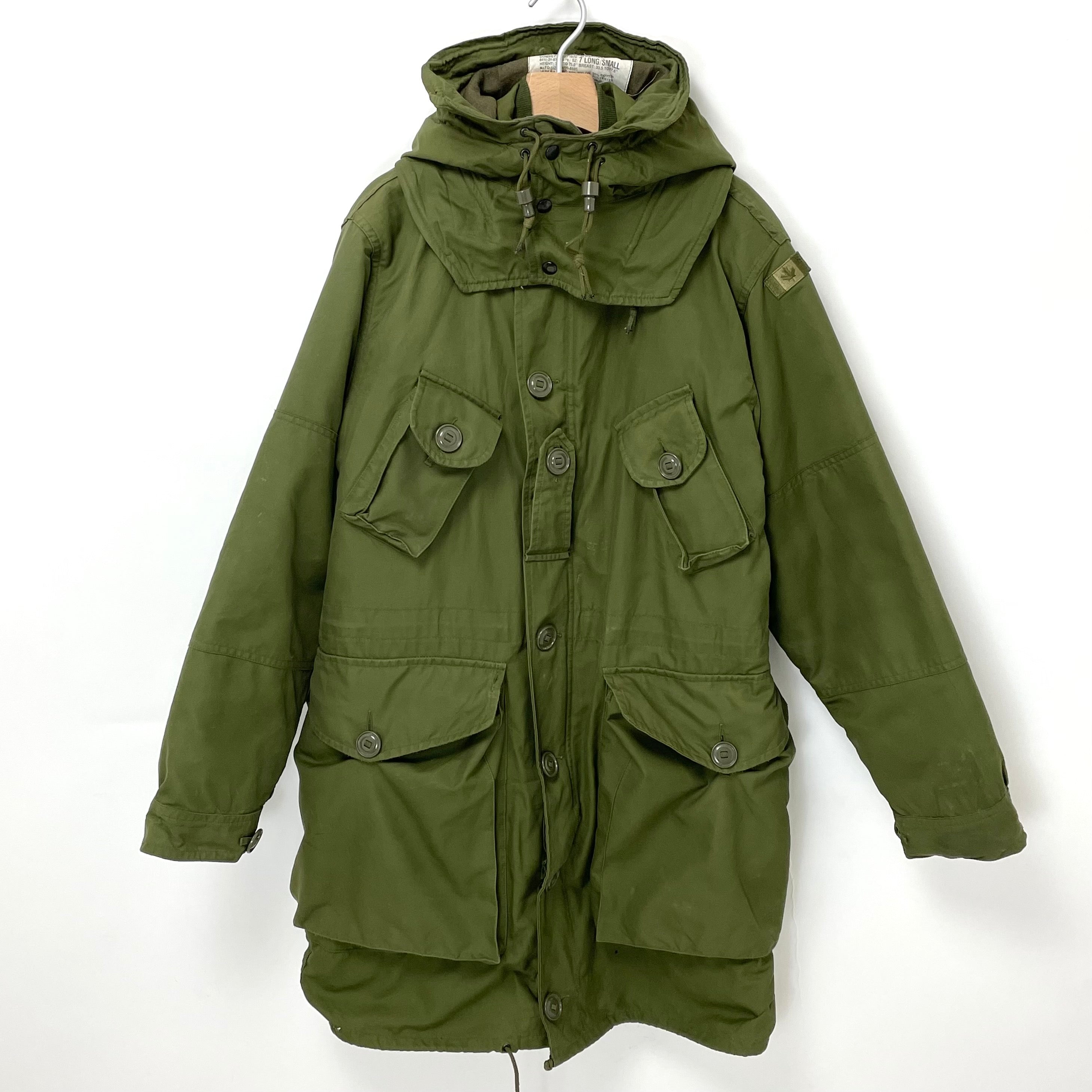 古着　カナダ軍　ライナーコート　og107　ecw　コンバットパーカー　90s WAIPER.inc ワイパーインク カナダ軍 ECW コンバット パーカー