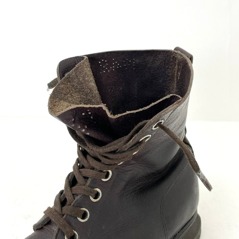 【GRENSON】Jackie レザー コンバットブーツ 60's U.S.ARMY キャップトゥ レザーコンバットブーツ 表記(9 1/2
