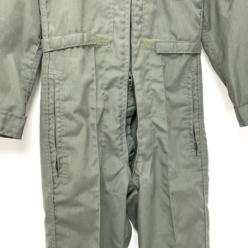 【美品】80s 米空軍 USAF CWU-27/P フライトカバーオール 36R 美品】80s アメリカ軍 セージグリーン CWU-27/P フライト