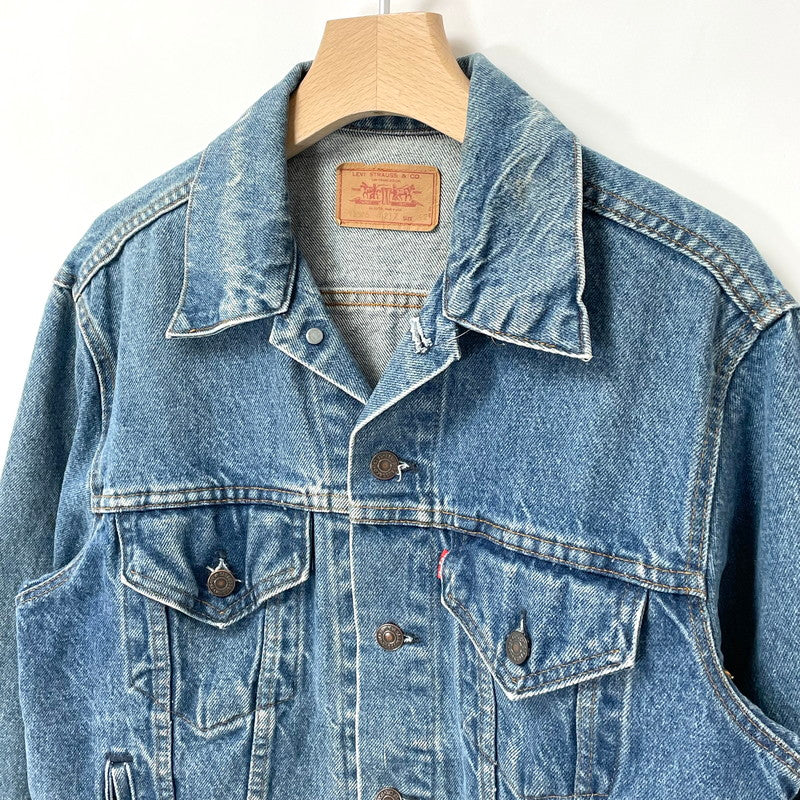 90s Levi's/リーバイス "Made in USA" デニムジャケット サイズ表記42【FB-JK-0003B】