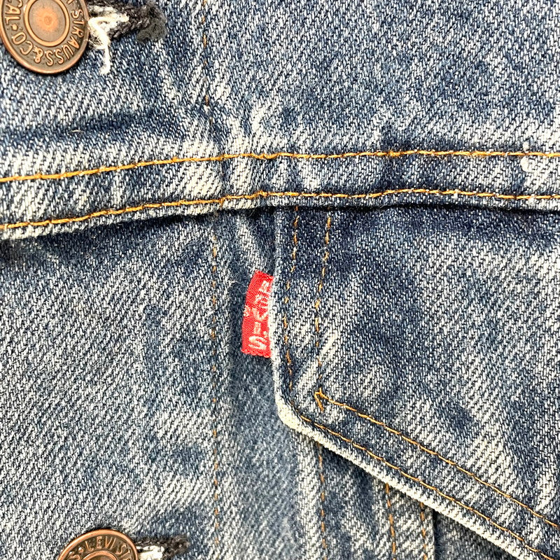 90s Levi's/リーバイス "Made in USA" デニムジャケット サイズ表記42【FB-JK-0003B】