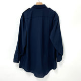 【美品】アメリカ軍 ダークネイビー ドレスシャツ【FB-SH-ML0010A=】