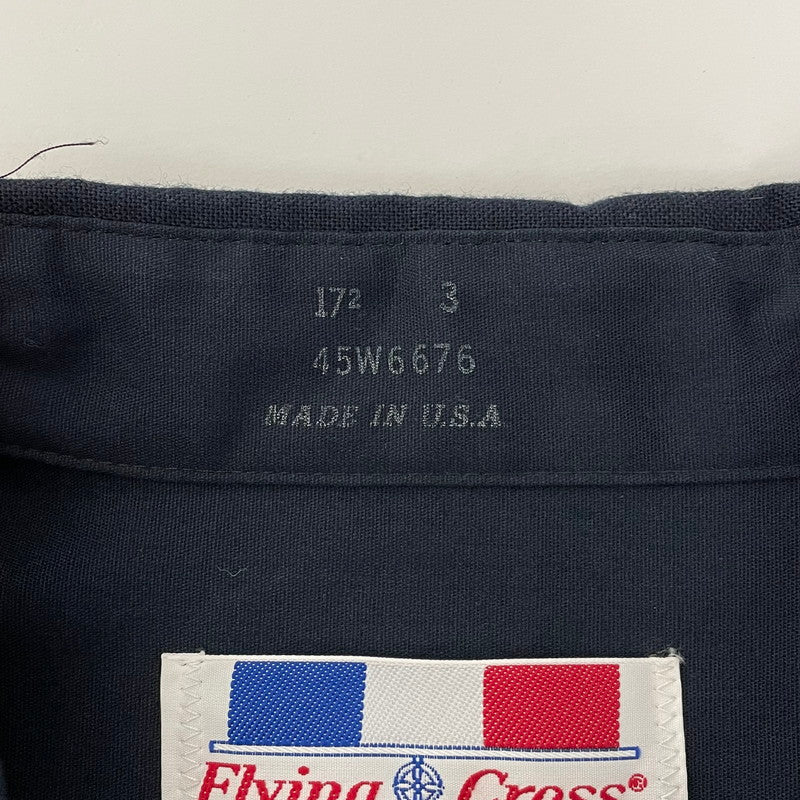 【美品】アメリカ軍 ダークネイビー ドレスシャツ【FB-SH-ML0010A=】
