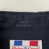 【美品】アメリカ軍 ダークネイビー ドレスシャツ【FB-SH-ML0010A=】