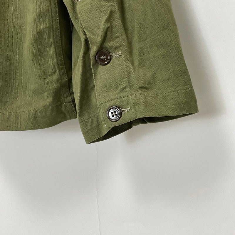 【超希少】【美品】1954年製 フランス軍 M-47 フィールドジャケット 2ポケット TTA47 サイズ表記26【FB-JK-0022A】