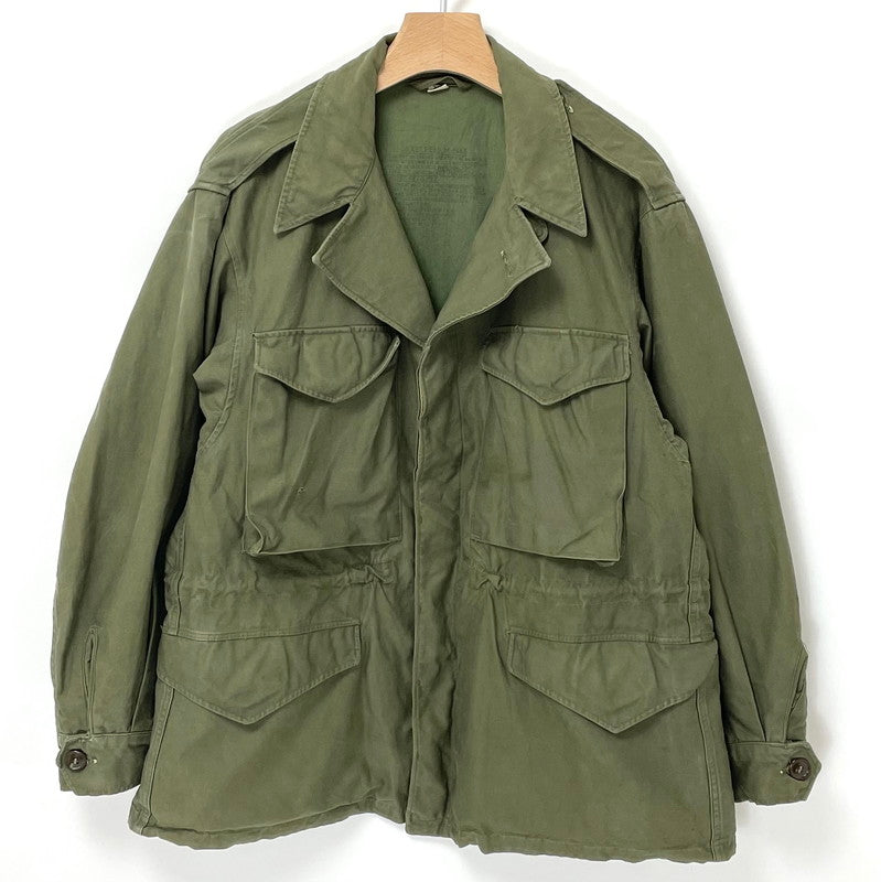 【超希少】アメリカ軍 OD M-43 フィールドジャケット サイズ表記38S【FB-JK-0036B】