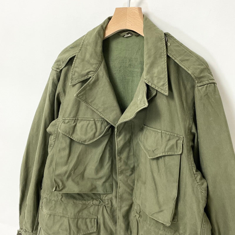 【超希少】アメリカ軍 OD M-43 フィールドジャケット サイズ表記38S【FB-JK-0036B】