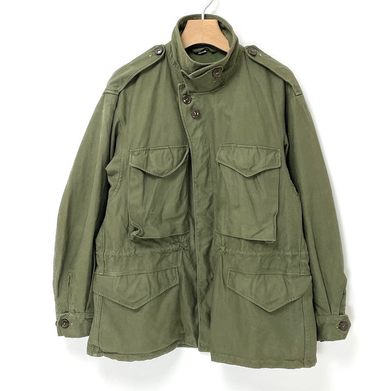 【超希少】アメリカ軍 OD M-43 フィールドジャケット サイズ表記38S【FB-JK-0036B】