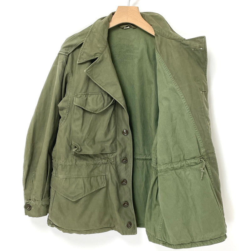 【超希少】アメリカ軍 OD M-43 フィールドジャケット サイズ表記38S【FB-JK-0036B】