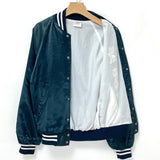 70,80s AUBURN SPORTSWEAR/アーバンスポーツウェア U.S.NAVY ヴィンテージ スタジャン "Made in USA" Mサイズ【FB-JK-0030B】