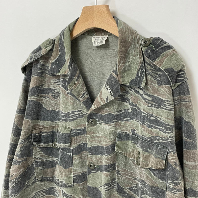 U.S.ARMY タイガーストライプ ユーティリティージャケット XLサイズ【FB-JK-0025B=】