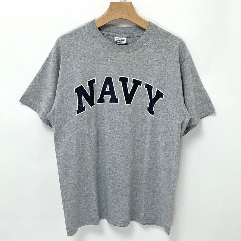 アメリカ海軍兵学校 U.S.NAVAL ACADEMY グレー Tシャツ Mサイズ【FB-TS-0015B-】