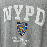 ニューヨーク市警察 NYPD グレー オフィシャルTシャツ 2XLサイズ【FB-TS-0014B-】