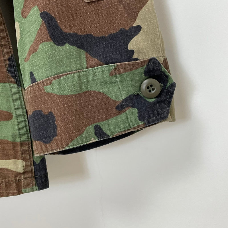 アメリカ海兵隊 U.S.M.C. ウッドランドカモ リップストップ コンバットジャケット【FB-JK-0039B=】