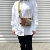 フランス軍 横長 デザートカモ サコッシュ 新品 234N-