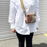 フランス軍 横長 デザートカモ サコッシュ 新品 234N-