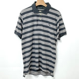 Abercrombie&Fitch/アバクロンビー&フィッチ ストライプ アバクロ ポロシャツ Mサイズ【FB-PS-0001B-】