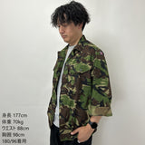 イギリス軍 DPM カモフラージュ ライトウェイト コンバットジャケット USED B23U=