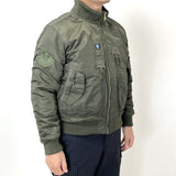 (1/24まで特価) ＵＳ.MA1.AIRFORCE、フライトジャケット(新品）A10NZ-AF