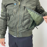 (1/24まで特価) ＵＳ.MA1.AIRFORCE、フライトジャケット(新品）A10NZ-AF