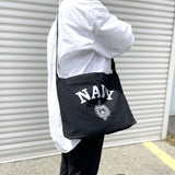 ＵＳ N.A. ネービーアカデミー. ブラック, ショルダーバッグ 新品 A14N-