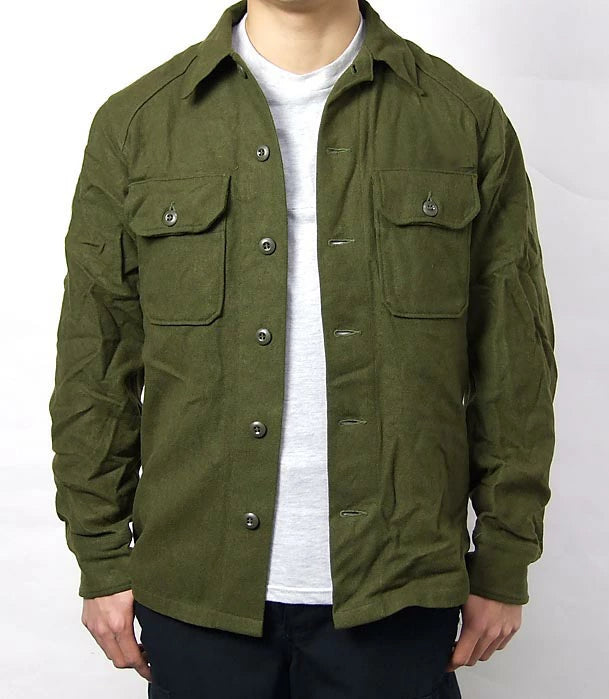 (1/24まで特価) アメリカ軍 U.S.ARMY OG-108 ウール フィールドシャツ 新品 A17N