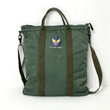 (4/4まで特価)ＵＳ．ビンテージエアフォースロゴ．ヘルメットバッグ 新品 A1NZ-AF=