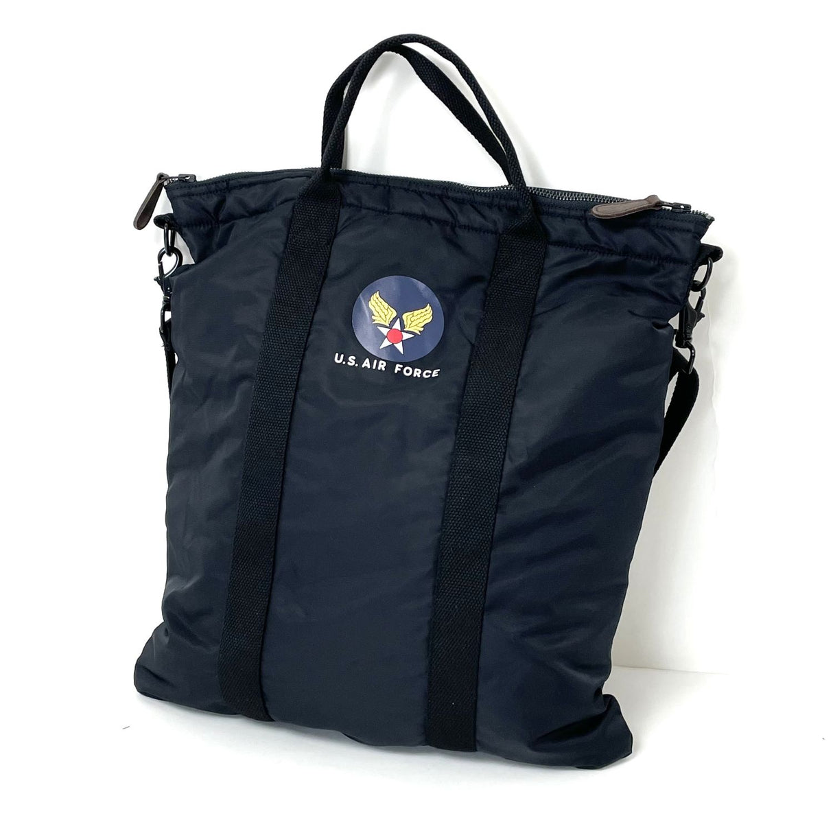 (4/4まで特価)ＵＳ．ビンテージエアフォースロゴ．ヘルメットバッグ 新品 A1NZ-AF=